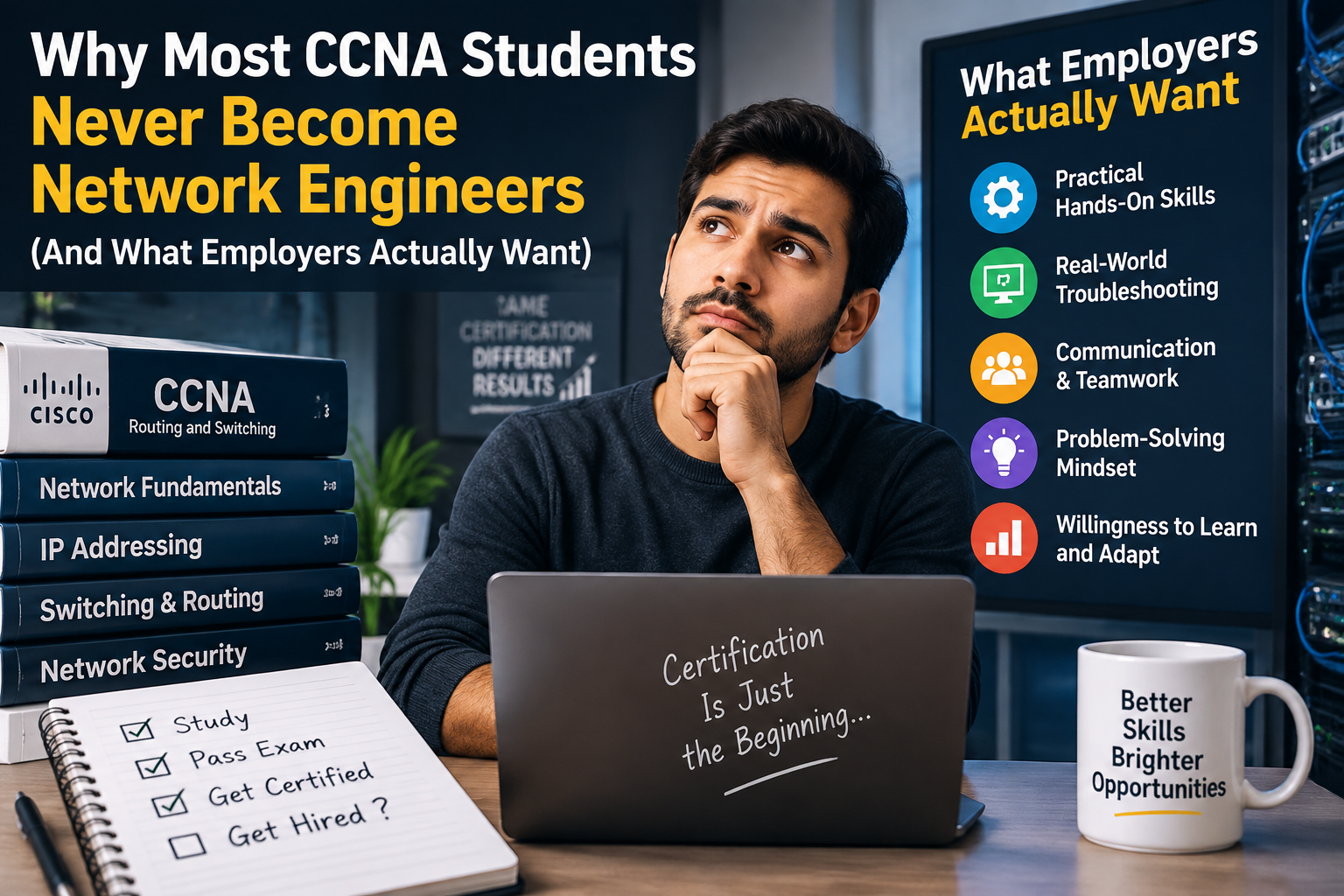 CCNA to network engineer