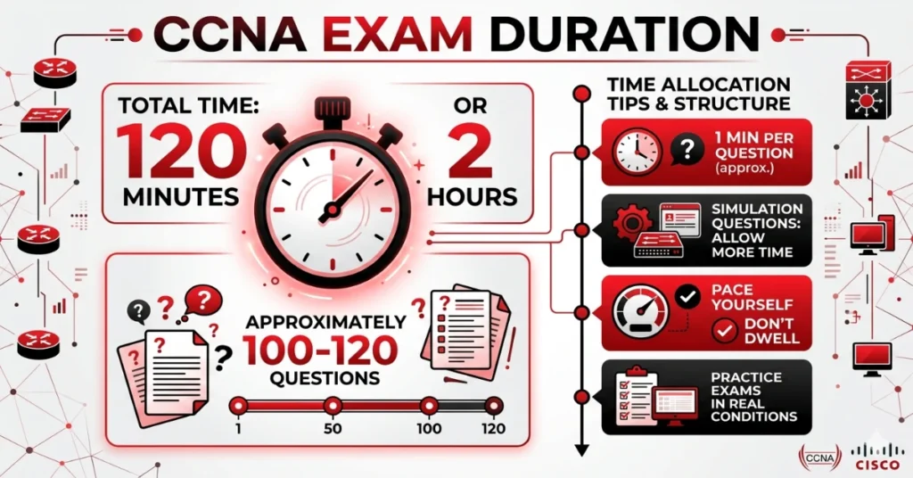 CCNA exam duration