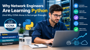 Why Network Engineers Are Learning Python (And Why CCNA Alone Is No Longer Enough)