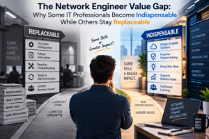 The Network Engineer Value Gap: Why Some IT Professionals Become Indispensable While Others Stay Replaceable